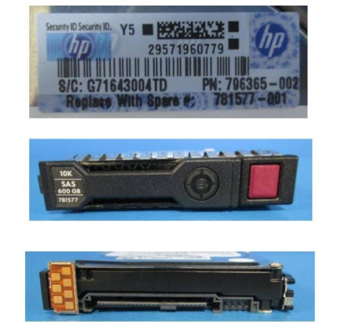 HPE 781577-001 600GB hot-plug SAS hard disk d - OEM, Compatible, or Used - Partshere.com