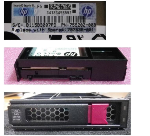 HPE 797536-001 600GB SAS hard drive - 15,000 - OEM, Compatible, or Used - Partshere.com