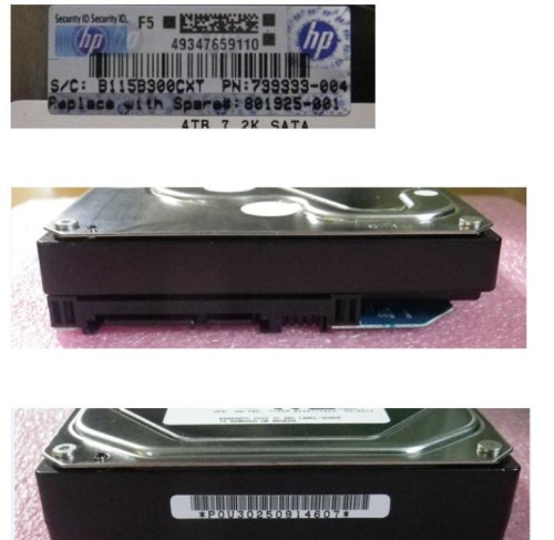 HPE 801925-001 4TB non-hot-plug SATA hard dis - OEM, Compatible, or Used - Partshere.com