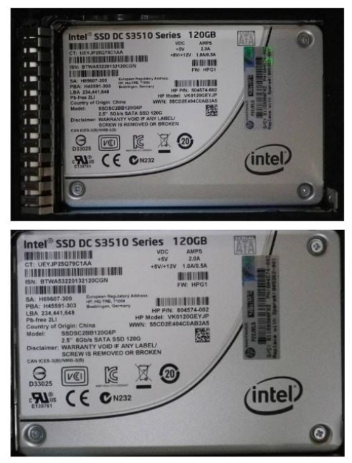 HPE 805362-001 120GB hot-plug Solid State Dri - OEM, Compatible, or Used - Partshere.com