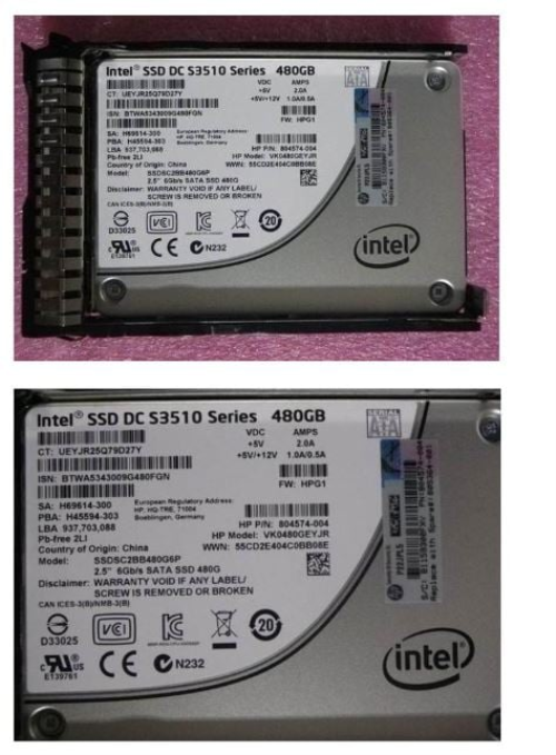 HPE 805364-001 480GB hot-plug Solid State Dri - OEM, Compatible, or Used - Partshere.com