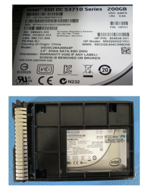HPE 805386-001 200GB hot-plug Solid State Dri - OEM, Compatible, or Used - Partshere.com