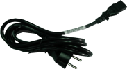 HP 8121-0731 Power cord (Black) - 18 AWG, t - OEM, Compatible, or Used - Partshere.com