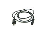 HP 8121-0740 Power cord (Black) - 3-wire, 1 - OEM, Compatible, or Used - Partshere.com