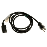 HP 8121-0851 AC power cord (Black) - 3-cond - OEM, Compatible, or Used - Partshere.com