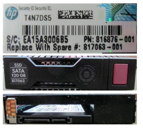 HPE 817063-001 120GB hot-plug Solid State Dri - OEM, Compatible, or Used - Partshere.com