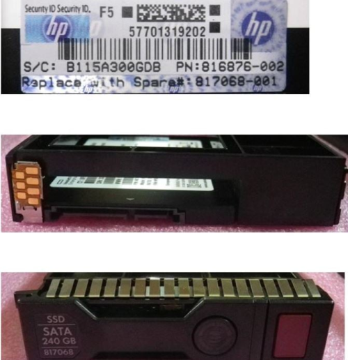HPE 817068-001 240GB hot-plug Solid State Dri - OEM, Compatible, or Used - Partshere.com
