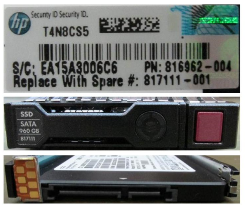 HPE 817111-001 960GB hot-plug Solid State Dri - OEM, Compatible, or Used - Partshere.com
