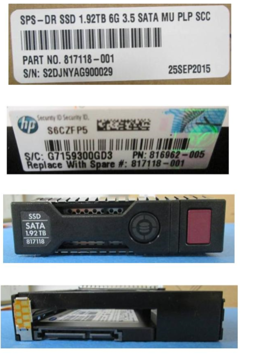 HPE 817118-001 1.92TB hot-plug Solid State Dr - OEM, Compatible, or Used - Partshere.com