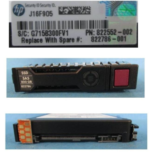 HPE 822786-001 800GB hot-plug Solid State Dri - OEM, Compatible, or Used - Partshere.com
