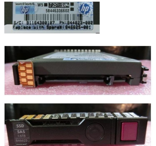 HPE 846625-001 1.6TB hot-plug Solid State Dri - OEM, Compatible, or Used - Partshere.com
