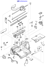 HP parts picture diagram for C2124-60115