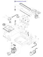 HP parts picture diagram for C2124-80004