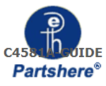 C4581A-GUIDE and more service parts available