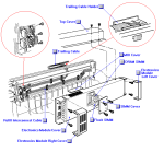 HP parts picture diagram for C4704-00004