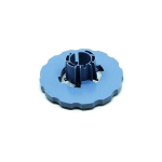 OEM C6090-60105 HP Spindle hub (Blue) - Installed at Partshere.com