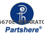 C6670E-SEPARATOR and more service parts available