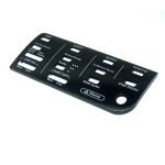 HP CB022A-OVERLAY Overlay unit which covers the - OEM, Compatible, or Used - Partshere.com