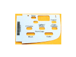 HP CC430-00002 Control panel overlay - Snaps - OEM, Compatible, or Used - Partshere.com