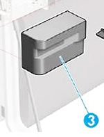 HP CQ890-67086 AmpXL Ink Door Cover Textured - OEM, Compatible, or Used - Partshere.com