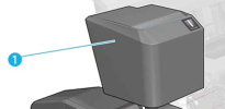 HP CR357-67057 Ink cover assembly - Service s - OEM, Compatible, or Used - Partshere.com