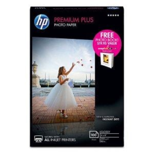 HP CR668A Prem Plus 4x6 Gls 100 Sht P - OEM, Compatible, or Used - Partshere.com