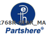 CR768R-GEAR_MAIN and more service parts available