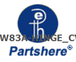 J5W83A-HINGE_CVR and more service parts available