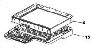 HP J7Z09-67924 Kit-Assy Spacer (see image# 15 - OEM, Compatible, or Used - Partshere.com