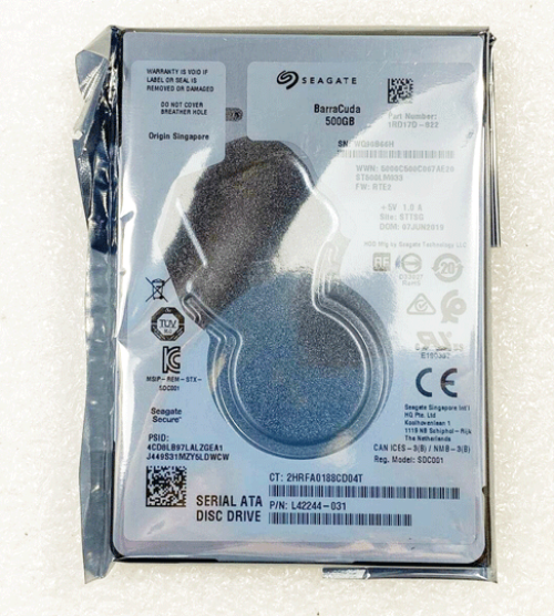 HP L42244-031 HDD 500GB 5400 FIPS/CC/TAA OPL - OEM, Compatible, or Used - Partshere.com