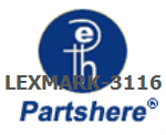 LEXMARK-3116 Laser 3116 Models 1,2,& 3 Printer