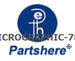 MICROGRAPHIC-780 and more service parts available