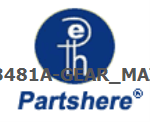 Q3481A-GEAR_MAIN and more service parts available