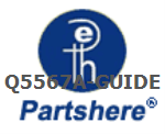 Q5567A-GUIDE and more service parts available