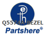 Q5574A-BEZEL and more service parts available