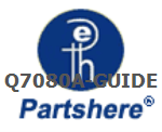 Q7080A-GUIDE and more service parts available