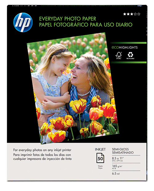 HP Q8723A Everyday Photo Paper (Semi- - OEM, Compatible, or Used - Partshere.com