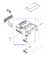 HP parts picture diagram for RB1-3128-000CN