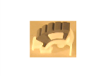 HP RB1-8957-000CN Paper pickup roller - D roll - OEM, Compatible, or Used - Partshere.com