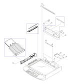 HP parts picture diagram for RB2-8054-000CN