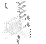HP parts picture diagram for RB2-9390-000CN