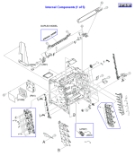 HP parts picture diagram for RC1-6573-000CN