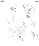 HP parts picture diagram for RG5-0526-000CN