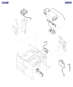HP parts picture diagram for RG5-0538-000CN
