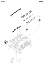 HP parts picture diagram for RG5-0802-000CN
