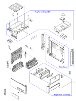 HP parts picture diagram for RG5-1870-090CN