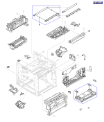 HP parts picture diagram for RG5-1919-000CN