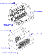 HP parts picture diagram for RG5-1961-000CN