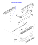 HP parts picture diagram for RG5-4133-170CN