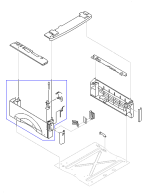 HP parts picture diagram for RG5-4180-000CN